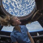 Astronaut Karen Nyberg view from copula