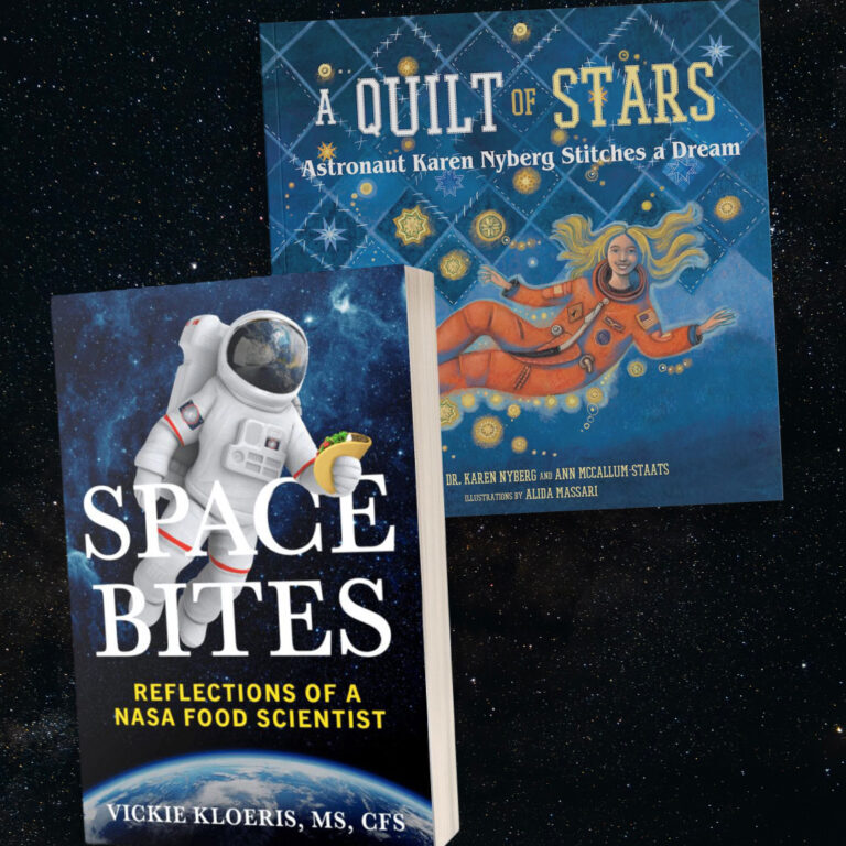 Book Covers of A Quilt of Stars and Space Bites